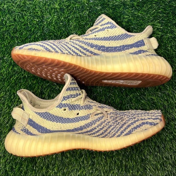 Adidas Yeezy Boost 350 V2 Semi Frozen Yellow - Picture 9 of 14